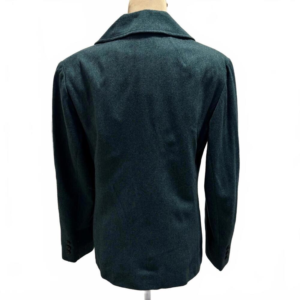 NWT Vintage 70's Pendleton 100% Virgin Wool Teal Jacket Blazer Academia Preppy - Picture 2 of 9